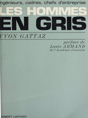 cover image of Les hommes en gris